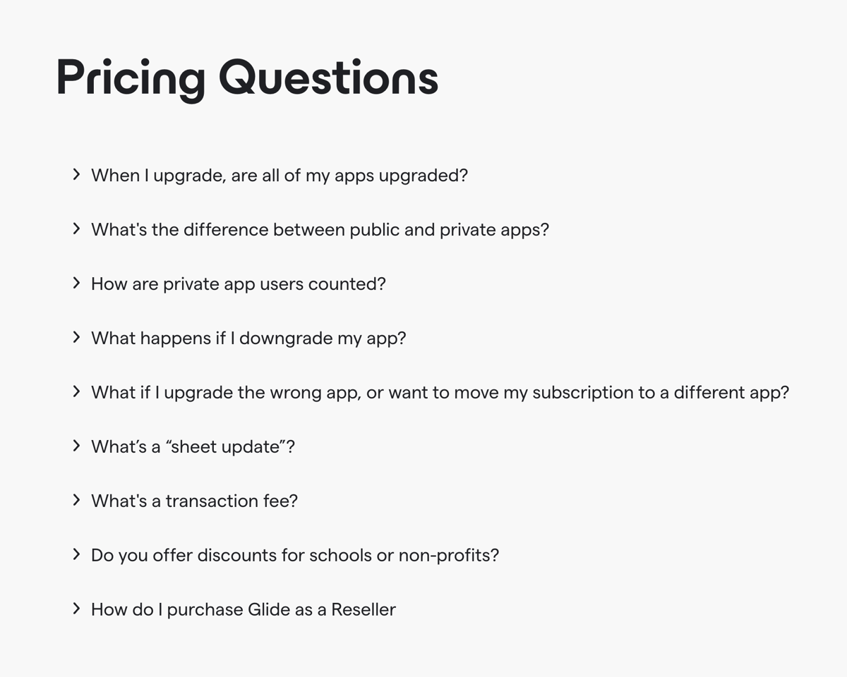 Glide
				accordion ui component