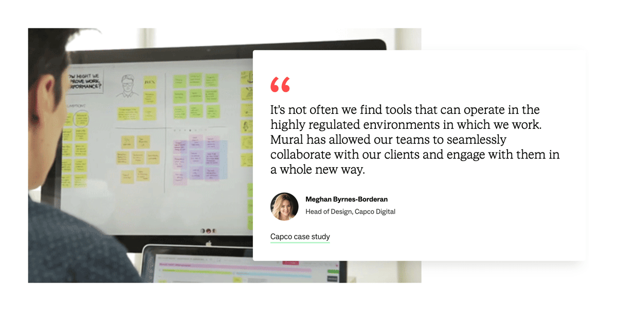 Mural
				testimonial ui component