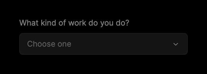 Tome
				input select ui component
