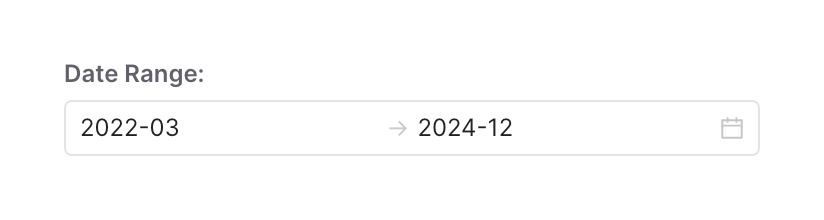 Causal
				input date ui component