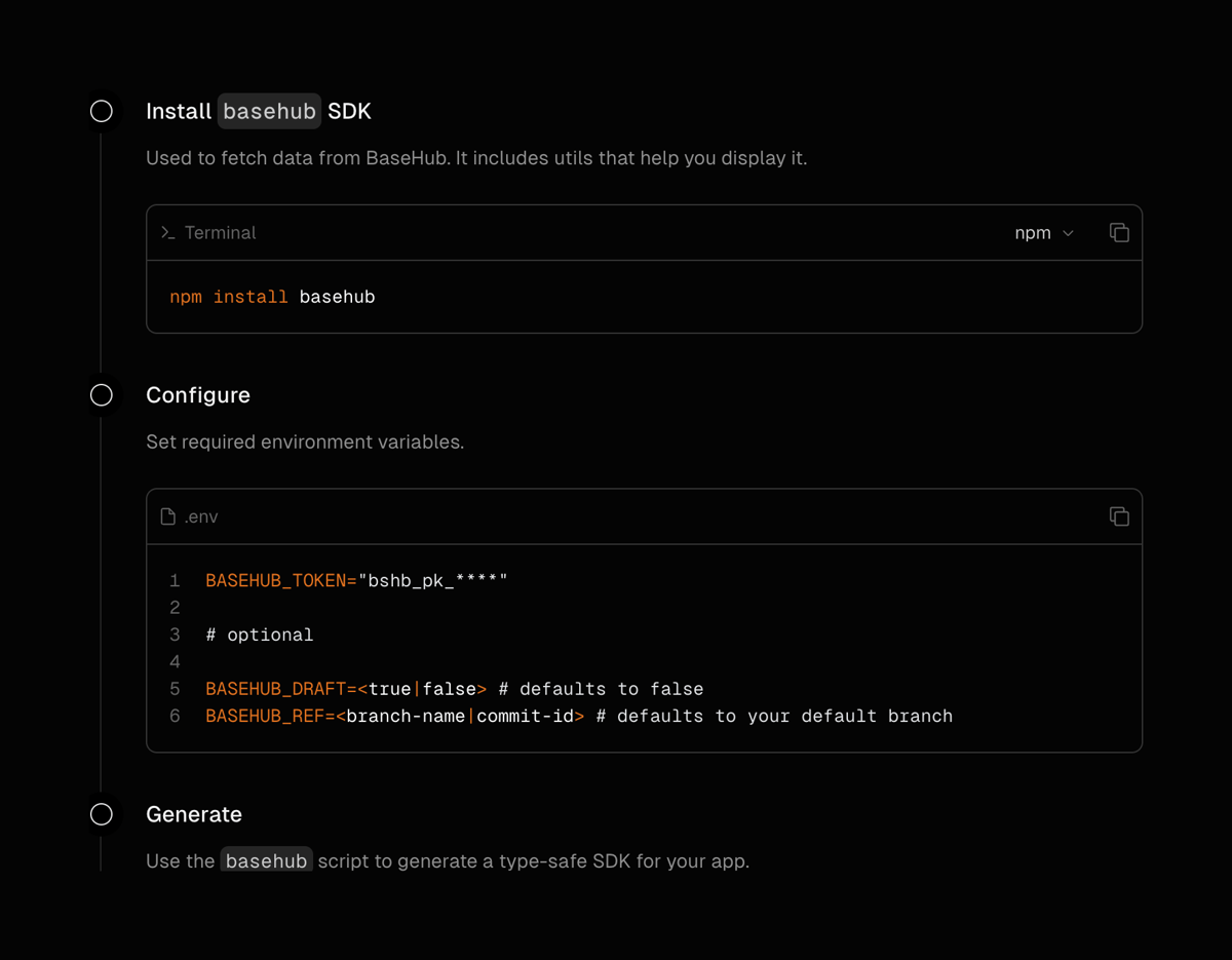 Basehub
				stepper ui component