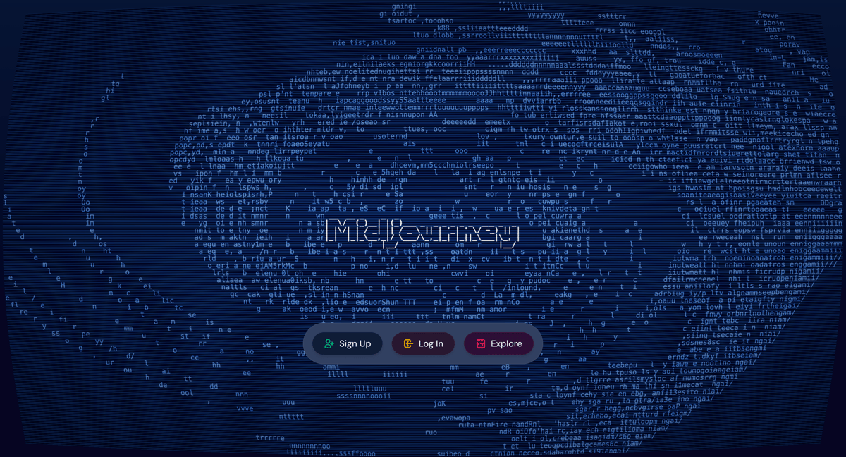 Midjourney
				hero section ui component