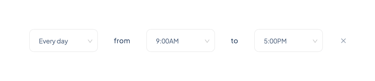 ServiceBell
				input date ui component