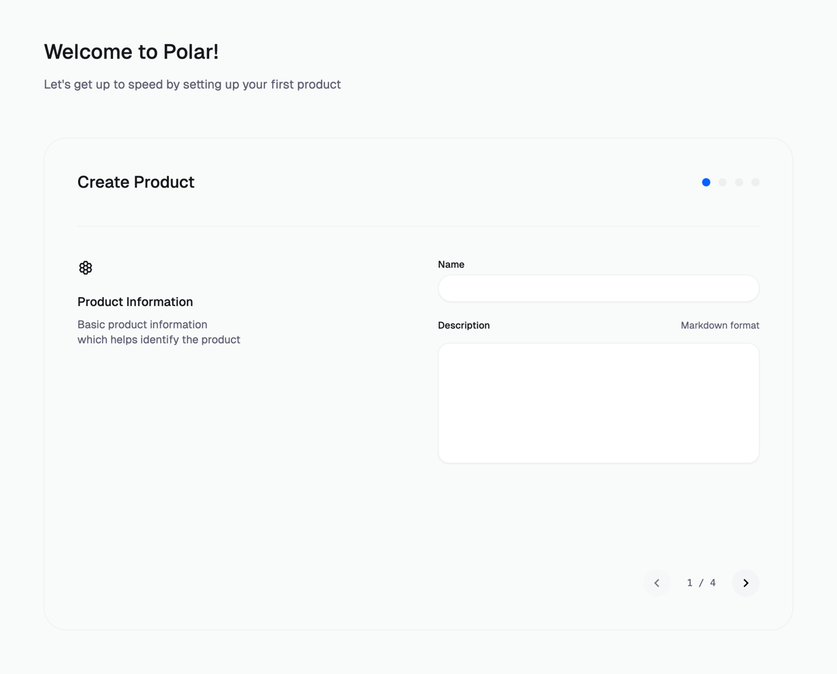 Polar
				stepper ui component
