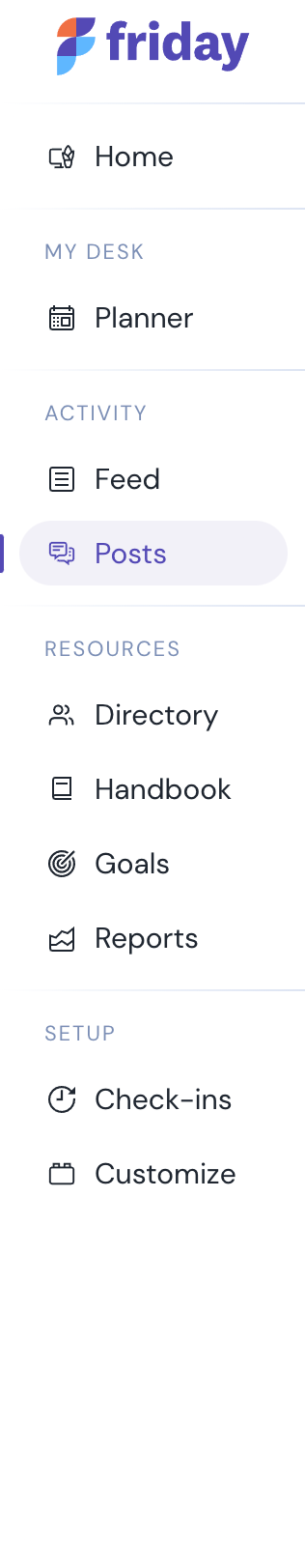 Friday
				vertical navigation ui component