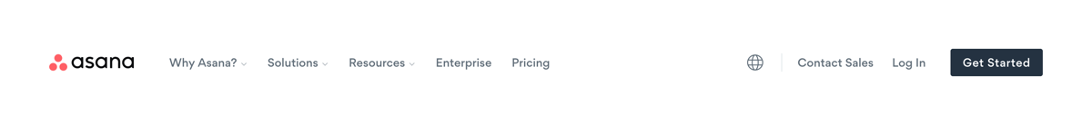 Asana
				header ui component