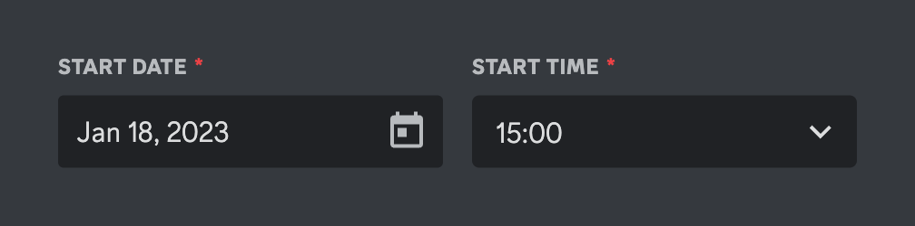 Discord
				input date ui component