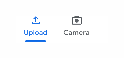 Google Account
				tabs ui component