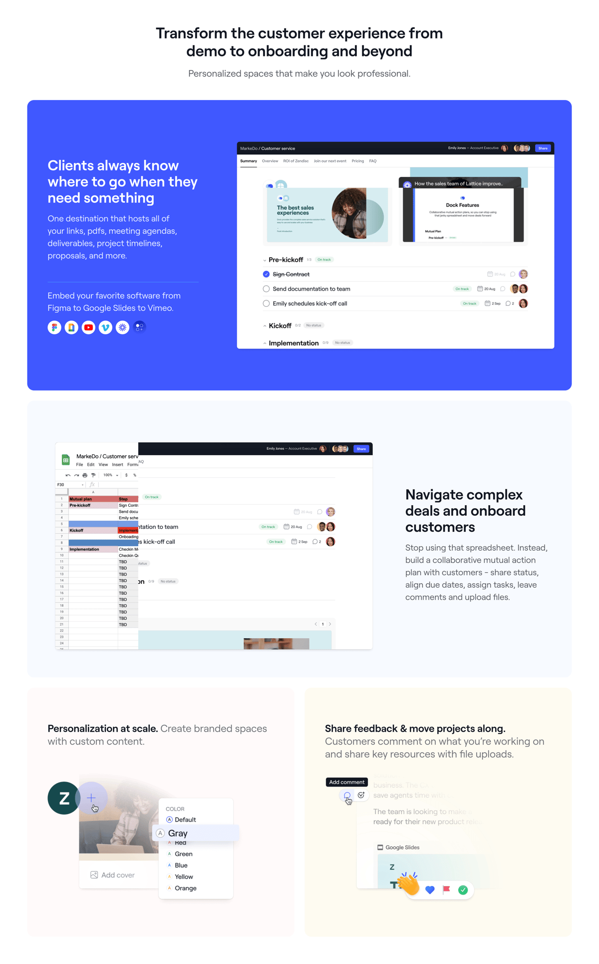 Dock
				bento box ui component