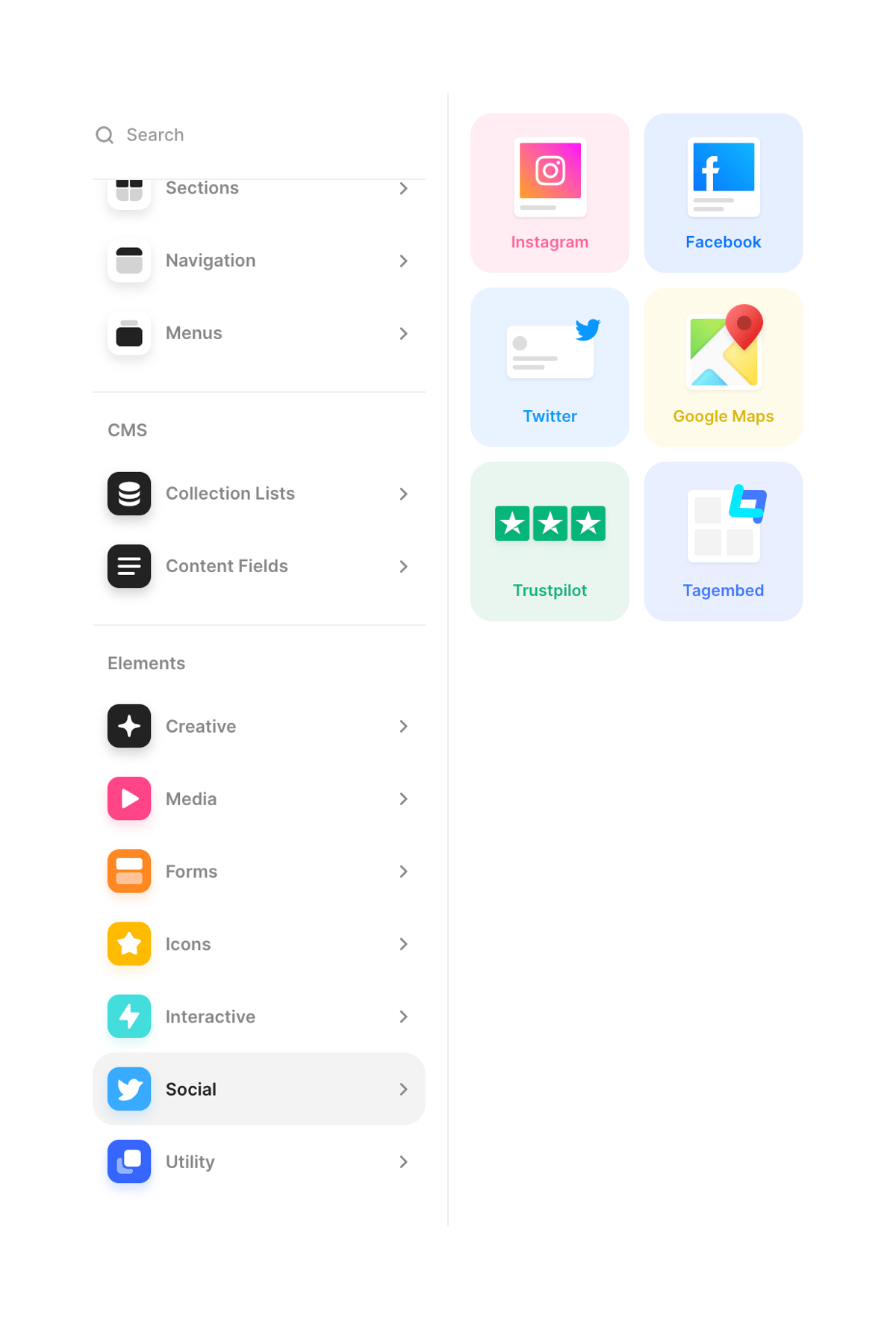 Framer
				toolbox ui component