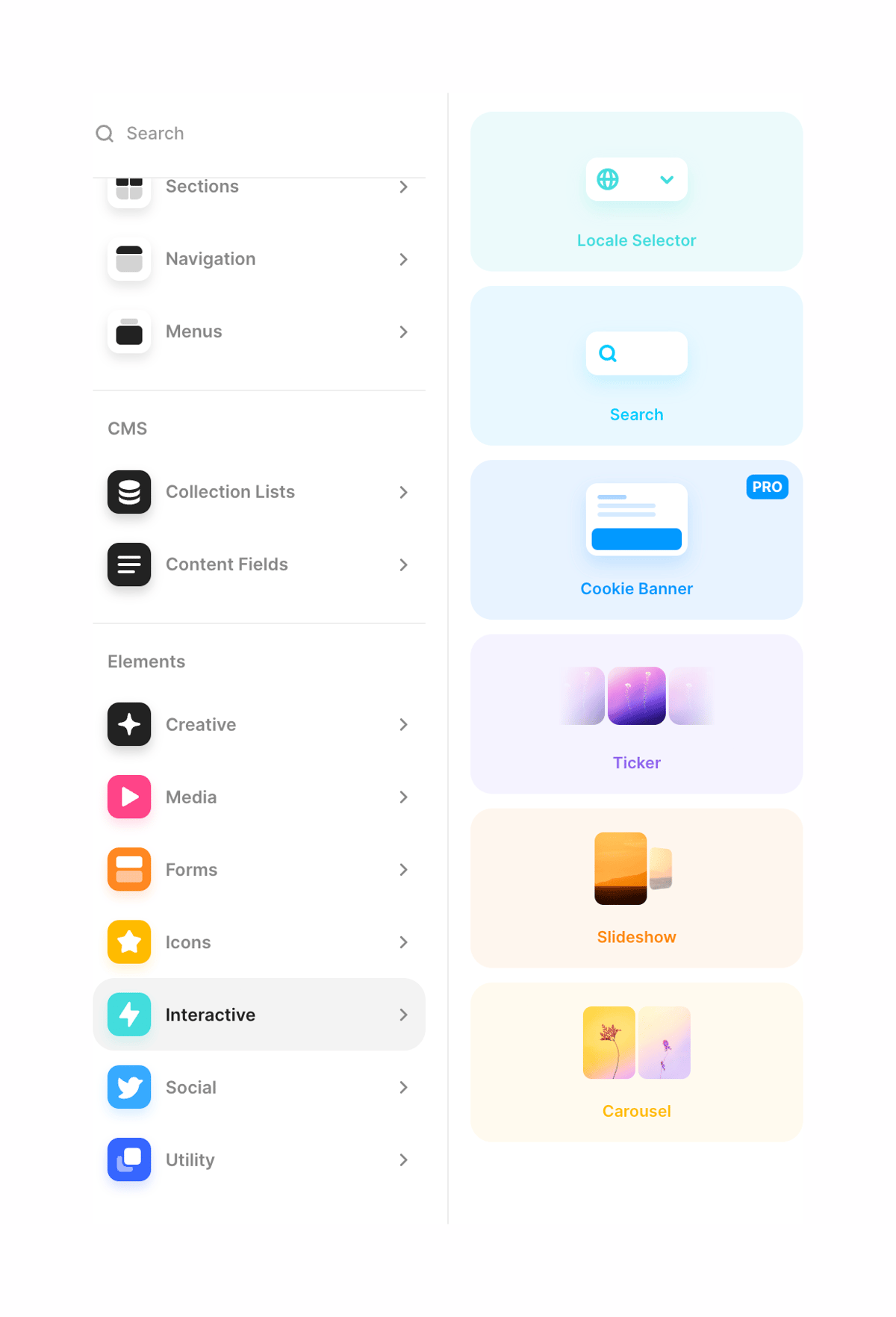 Framer
				toolbox ui component