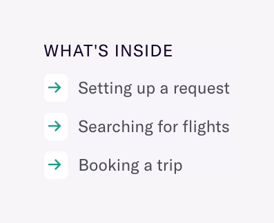 Duffel
				benefit list ui component