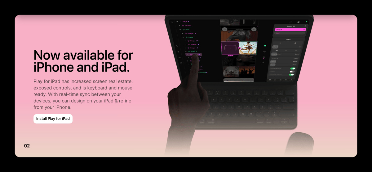 Play
				illustration ui component