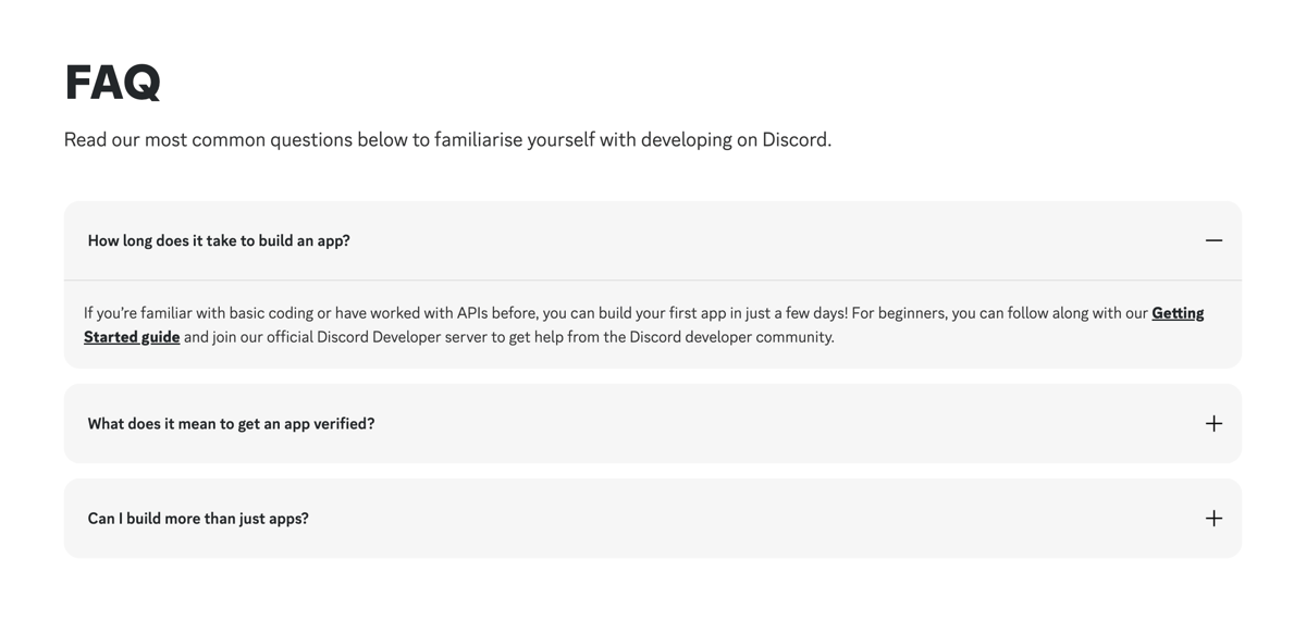 Discord
				accordion ui component