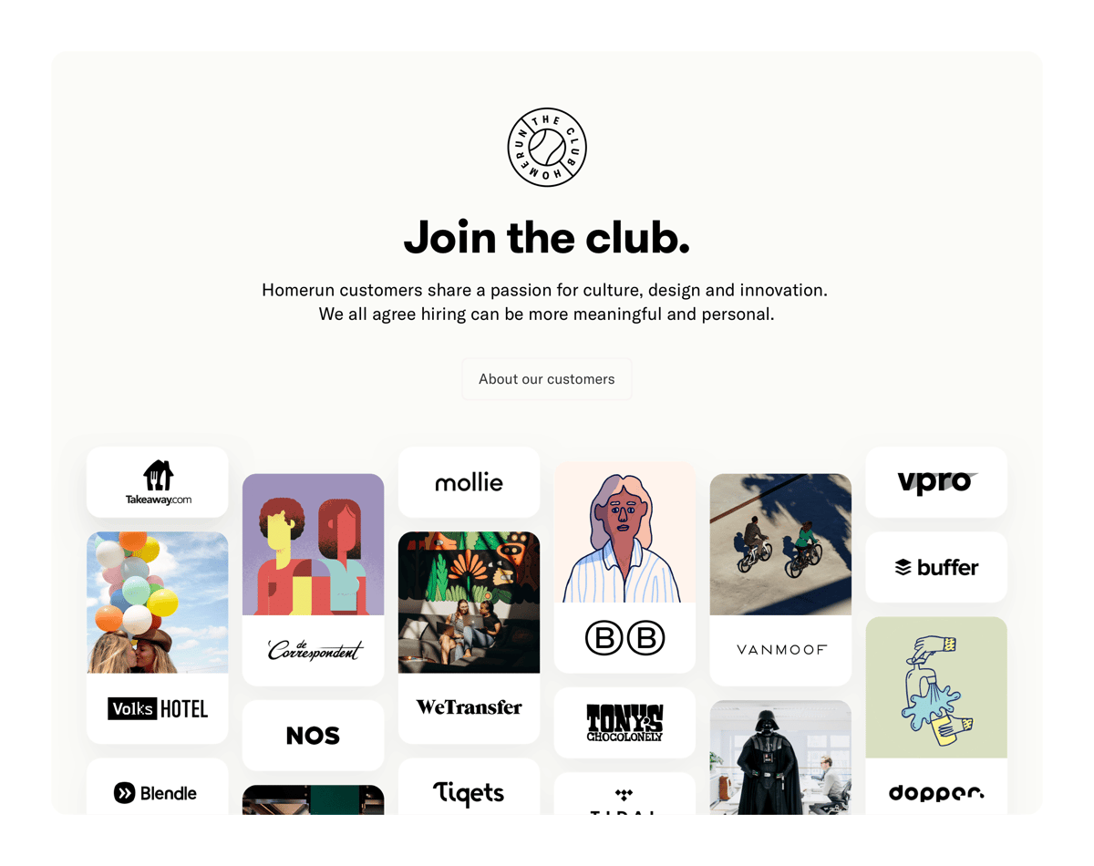 Homerun
				social proof ui component