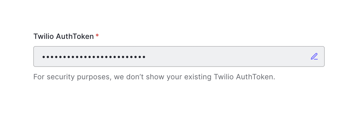 Auth0
				input text ui component