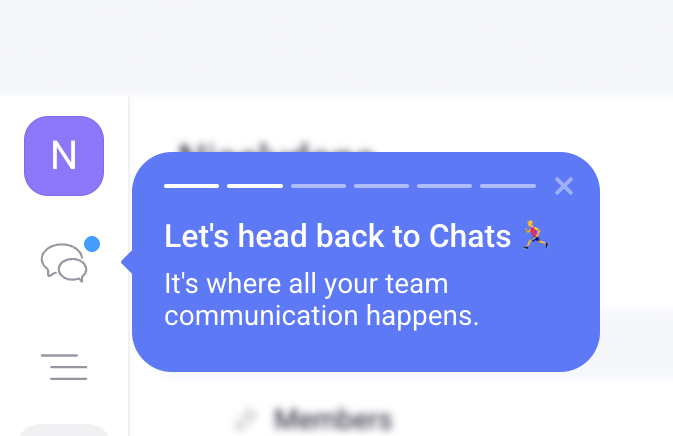 Orchestra
			onboarding communication ui component