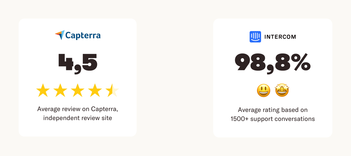 Homerun
				social proof ui component