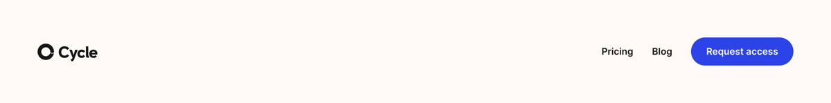 Cycle
				header ui component