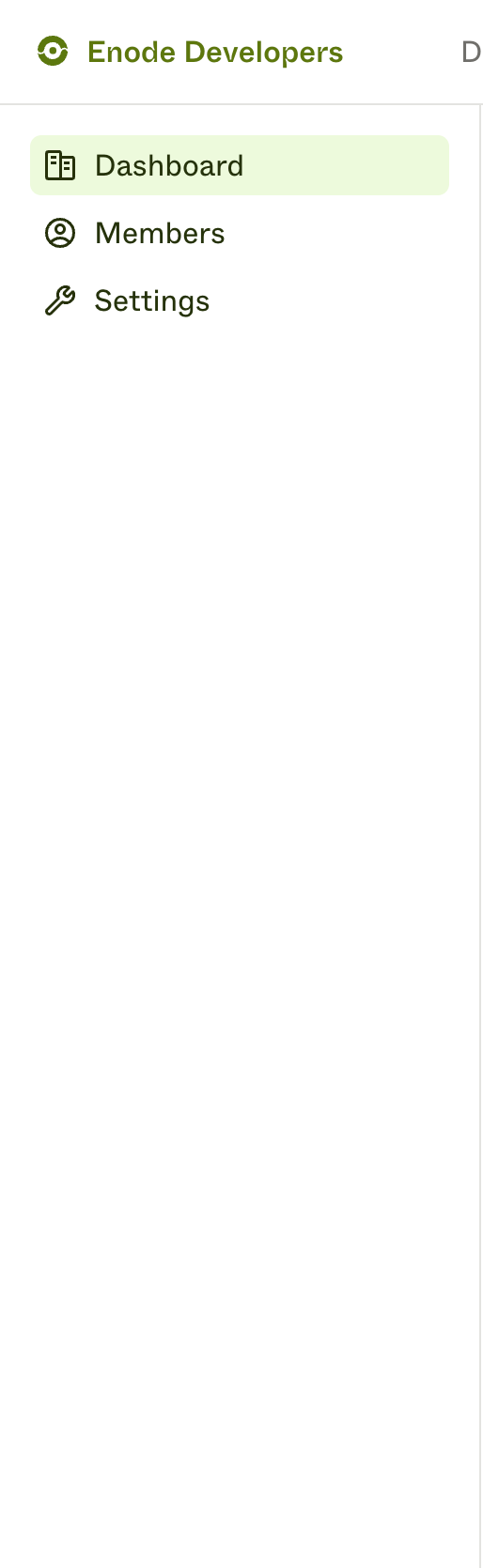 Enode
				vertical navigation ui component