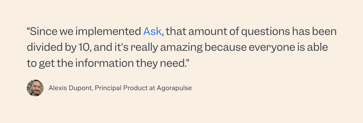 Slite
				testimonial ui component