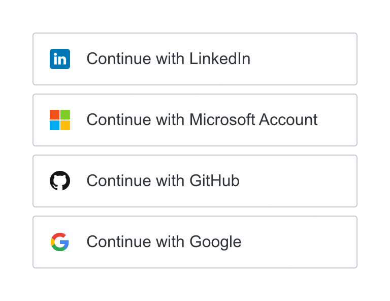Auth0
				button ui component