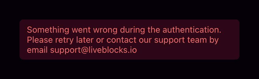 Liveblocks
				alert ui component