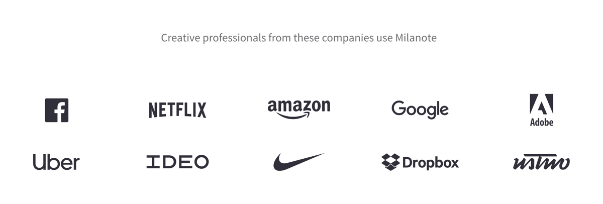 Milanote
				social proof ui component