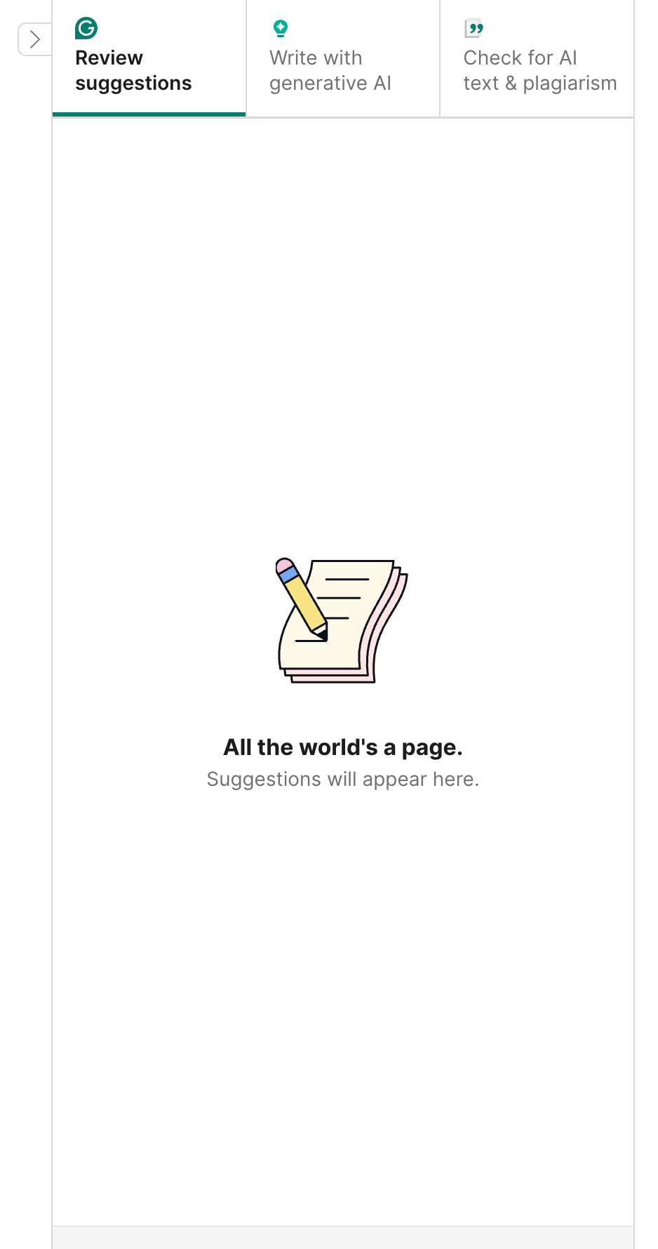 Grammarly
			artificial intelligence ui component