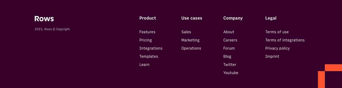 Rows
				footer ui component