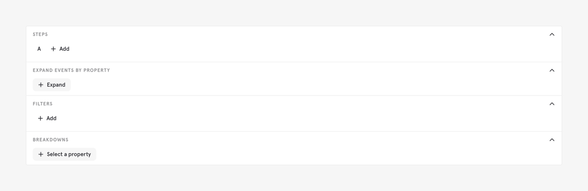 Mixpanel
				query builder ui component