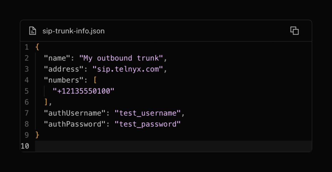 Livekit
				code block ui component