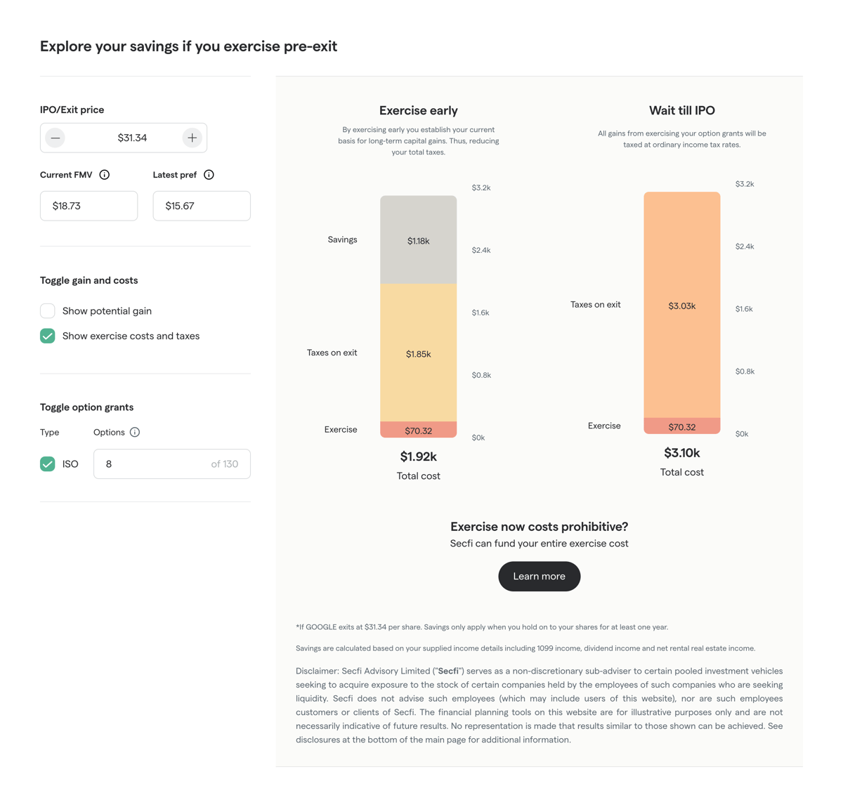 Secfi
				charts ui component