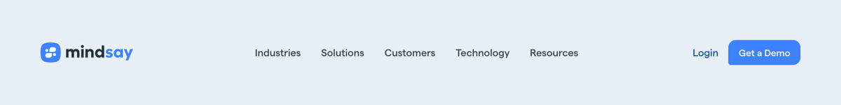 Mindsay
				header ui component
