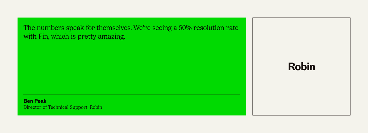Intercom
				testimonial ui component