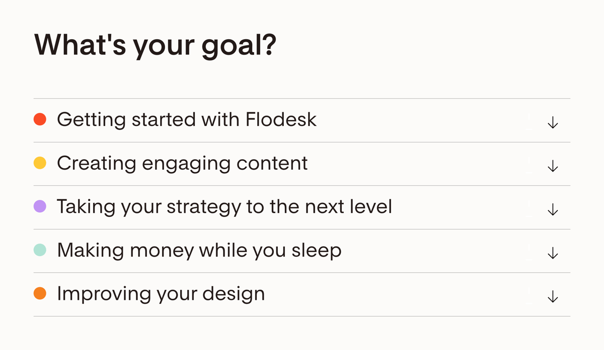 Flodesk
				accordion ui component