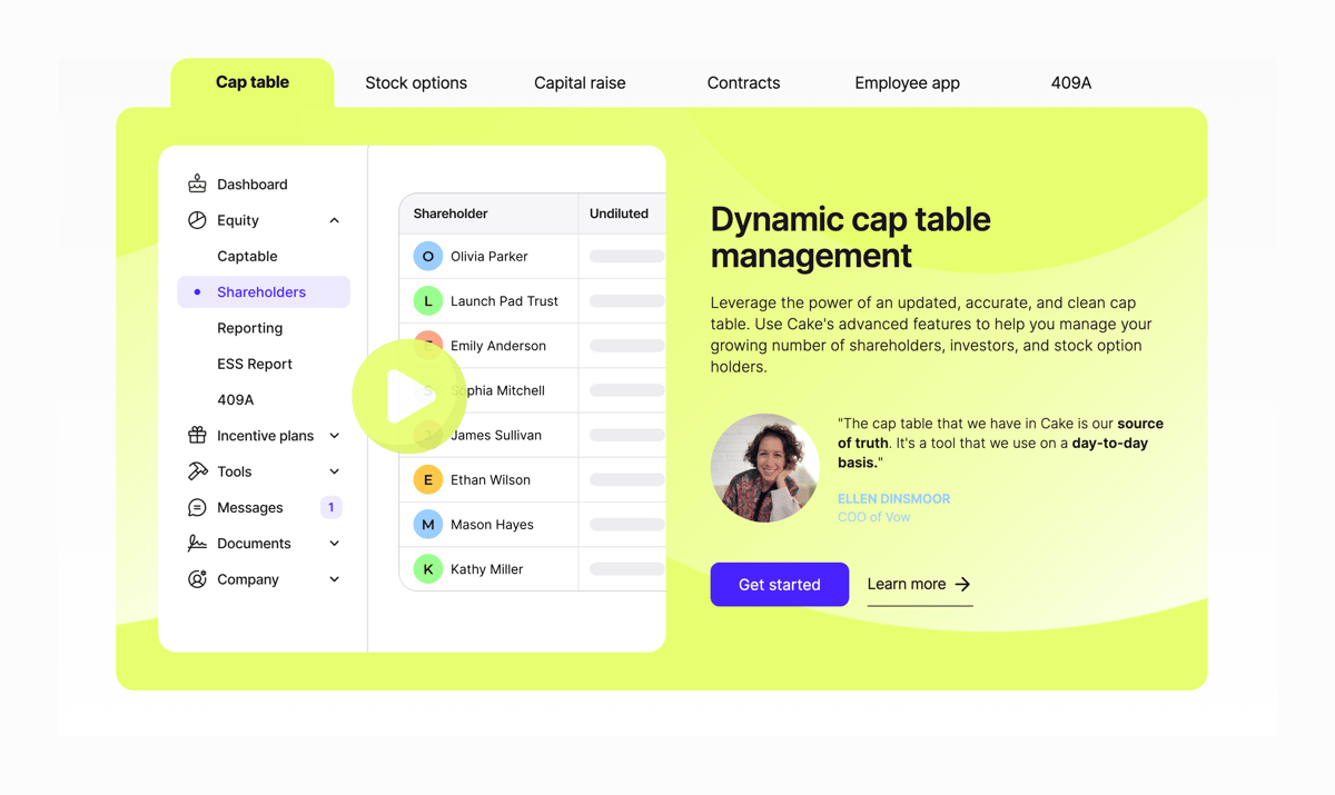Cake
			navigation menu dashboard data visualization table ui component
