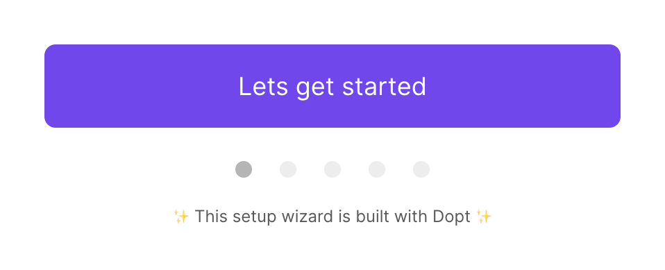 Dopt
			onboarding progress indicator ui component