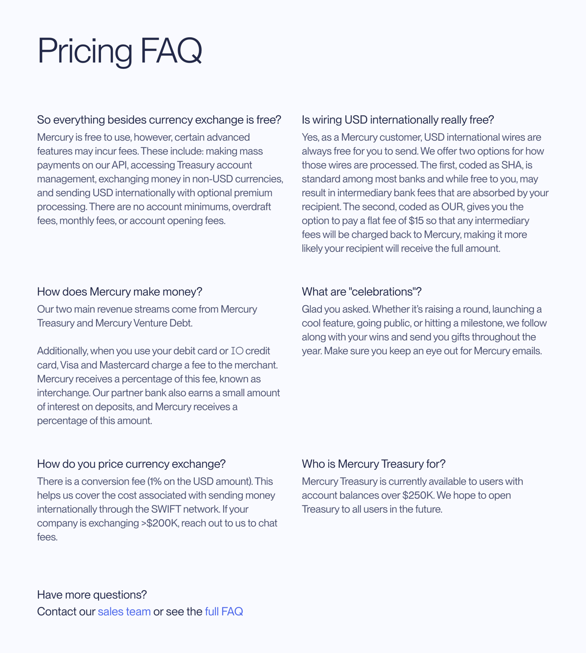 Mercury
				faq ui component