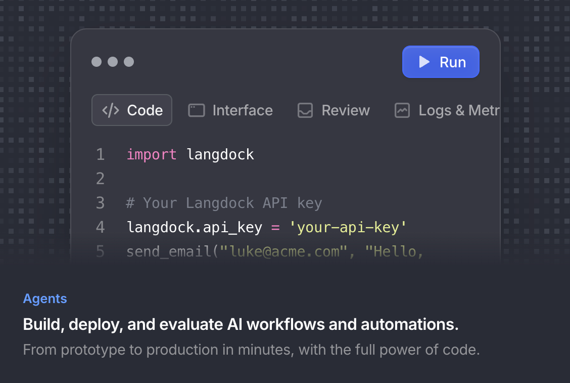 Langdock
				illustration ui component