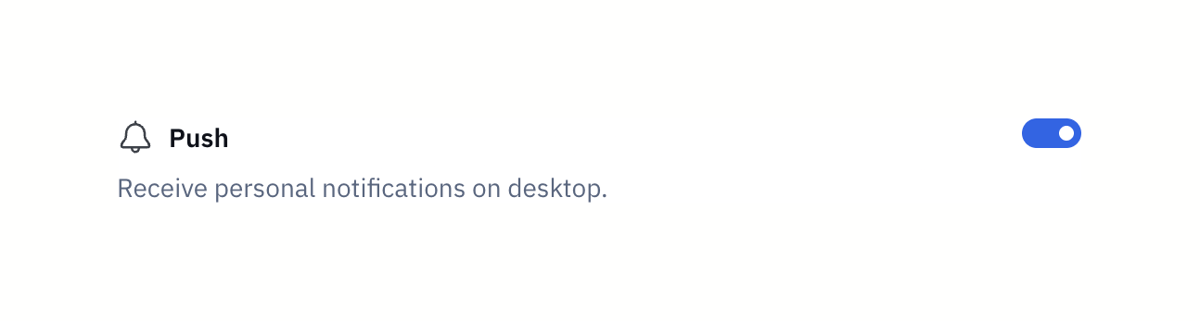 Huly
				toggle/switch ui component