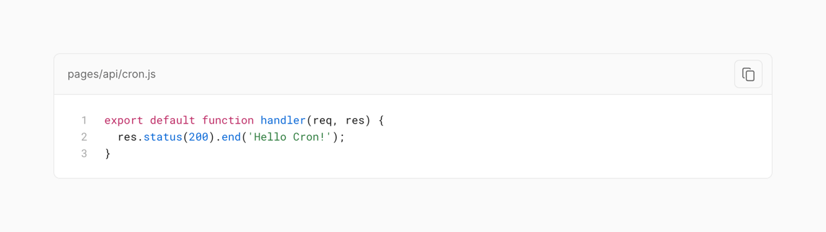 Vercel
				code block ui component
