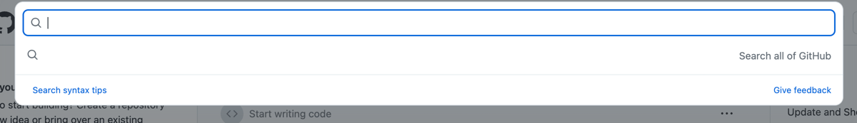 Github
				input search ui component