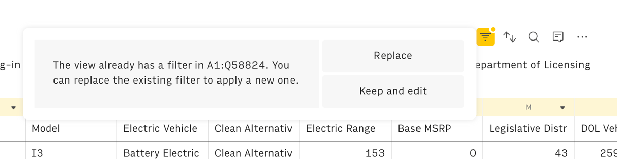 Rows
				sorting & filtering ui component