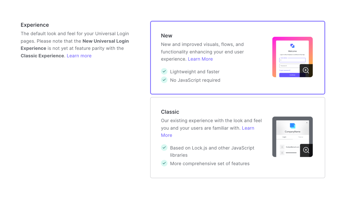 Auth0
				checkbox & radio ui component