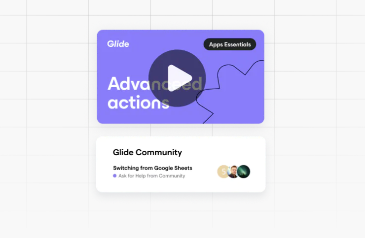 Glide
				illustration ui component