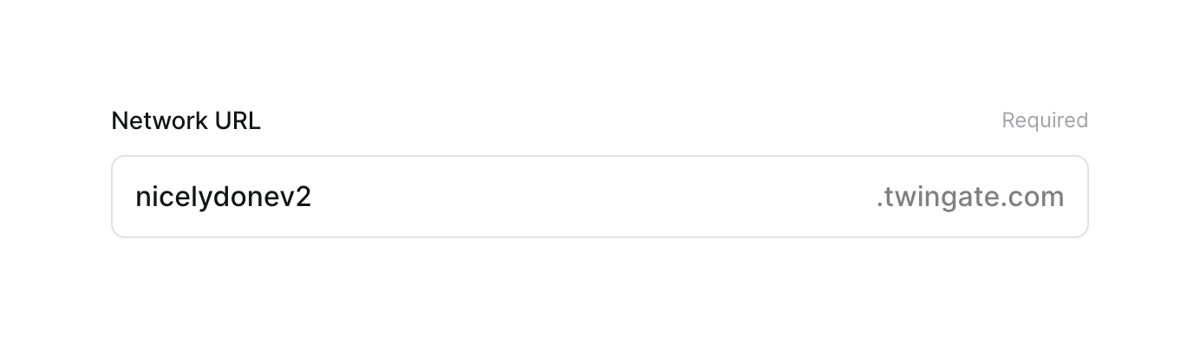 Twingate
				input text ui component