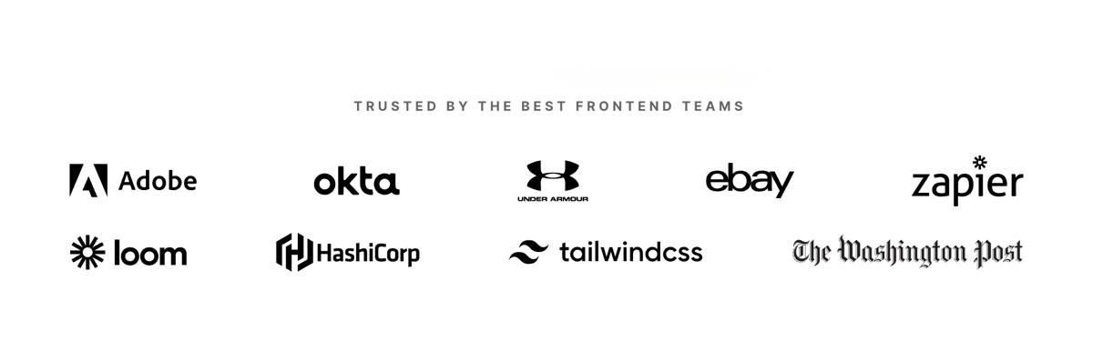 Vercel
				social proof ui component