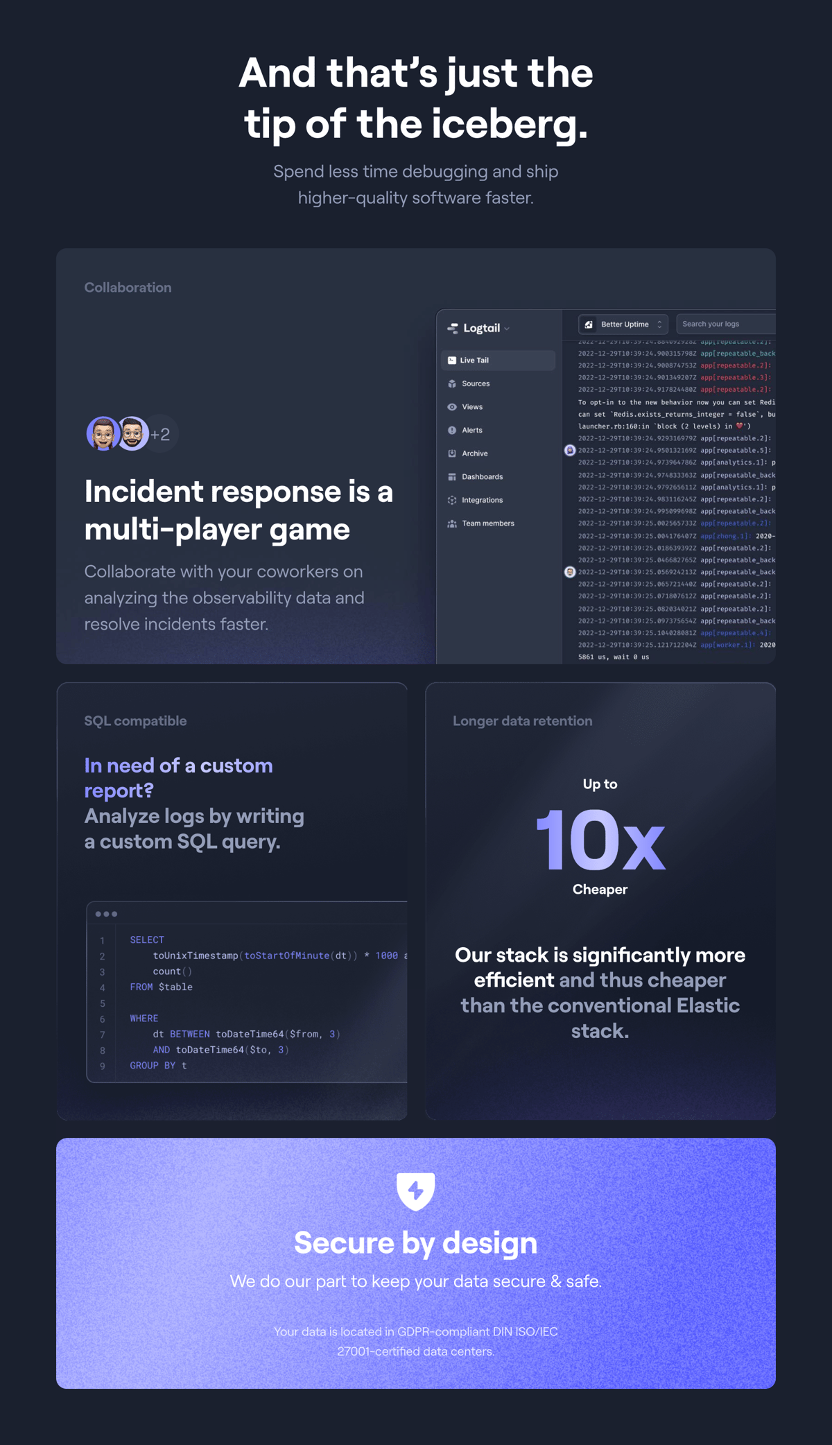 Better Stack
				bento box ui component