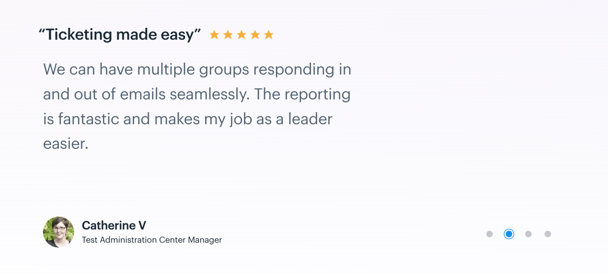 Help Scout
				testimonial ui component